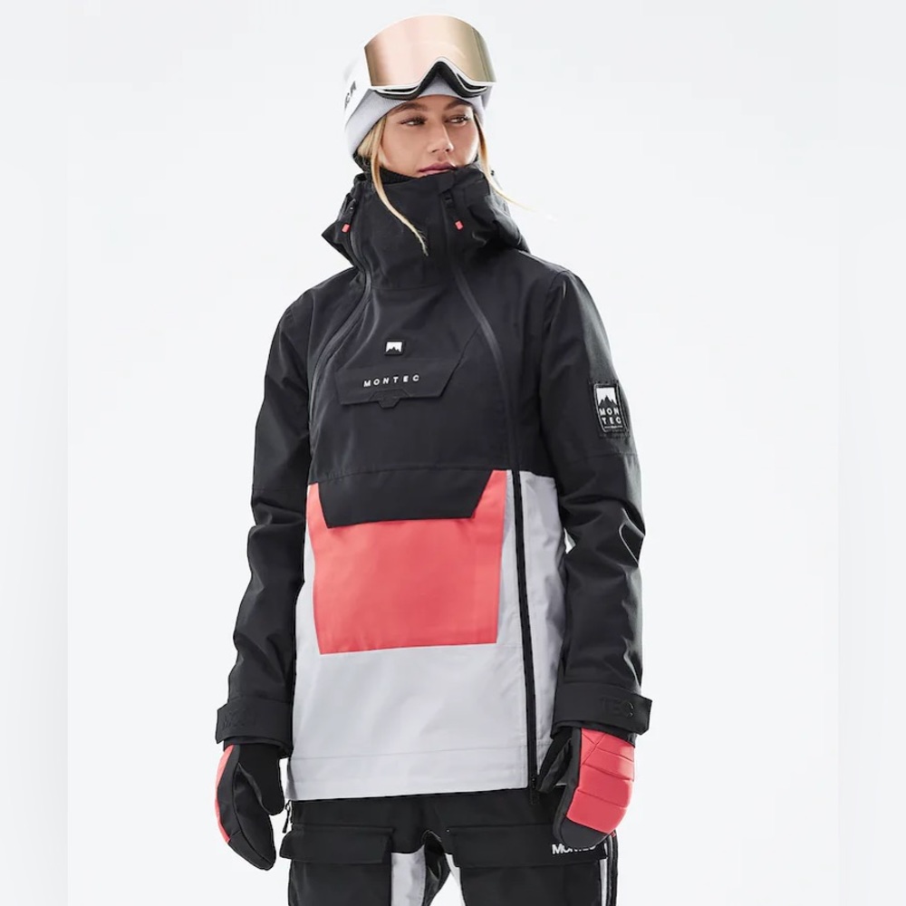 COPY - Montec Doom W Snowboard Jacket Black/Coral/Light Grey